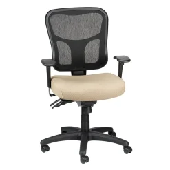 Best ® TP8000 Ergonomic Mesh Mid-Back Task Chair, Beige Office Chairs