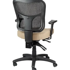 Best ® TP8000 Ergonomic Mesh Mid-Back Task Chair, Beige Office Chairs