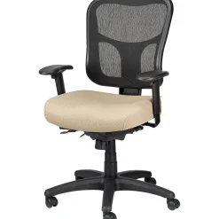 Best ® TP8000 Ergonomic Mesh Mid-Back Task Chair, Beige Office Chairs