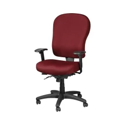 Outlet TP4000 Fabric Task Chair, Burgundy (TP4000-BURG) Office Chairs