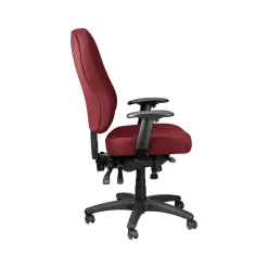 Outlet TP4000 Fabric Task Chair, Burgundy (TP4000-BURG) Office Chairs