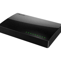 Tenda SG108 8-Port Gigabit Ethernet Unmanaged Switch, 10/100/1000 Mbps, Black (SG108)* Ethernet Switches & Splitters