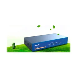 Tenda TEF1008P 8-Port Gigabit Ethernet Unmanaged Switch, 10/100 Mbps, Blue (TEF1008P)* Ethernet Switches & Splitters