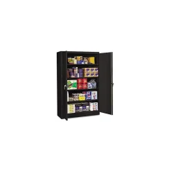 Online Assembled Jumbo 18"D Steel Storage Cabinet, Black Storage Cabinets