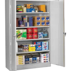 Online Assembled Jumbo 18"D Steel Storage Cabinet, Light Gray Storage Cabinets