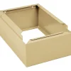 Closed Locker Base, Sand, 6"H x 12"W x 15"D Storage Cabinets