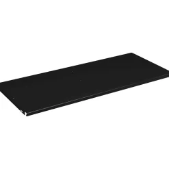 Extra Shelf for 18" Deep Storage Cabinet, Supports 400 lb., Black, 3/4"H x 36"W x 18"D Storage Cabinets