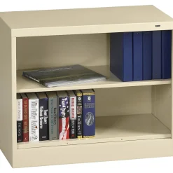 Sale 30"H 2-Shelf Welded Bookcase, Putty (TNN-BC1830PY) Bookcases