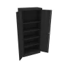 Sale Standard 72" Steel Storage Cabinet with 5 Shelves, Black (7215-BLK) Storage Cabinets