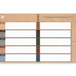 Undated Teacher Planner, Solid Kraft (99-9602) Grade Books