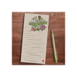 TF Publishing Washington Memo Pad, 4" x 8", Lined, Kraft, 52 Sheets/Pad, 1 Pad/Pack (99-WASHMP) Clearance