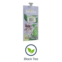 Keurig K-Cups<Bright Tea THE CO. Earl Grey Tea FLAVIA Freshpacks, 100/Carton (B506)