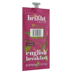 Keurig K-Cups<Bright Tea The Co. English Breakfast Black Tea, Flavia Freshpack, 100/Carton (MDRB507)