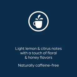 Keurig K-Cups<Bright Tea THE CO. Lemon Herbal Tea FLAVIA Freshpacks, 100/Carton (B502)