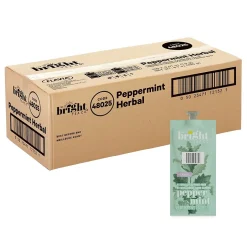 Keurig K-Cups<Bright Tea The Co. Peppermint Tea, Flavia Freshpack, 100/Carton (MDRB505)