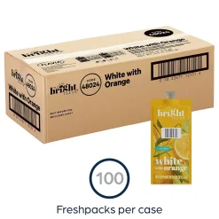 Keurig K-Cups<Bright Tea The Co. White Tea, Flavia Freshpack, 100/Carton (MDRB504)