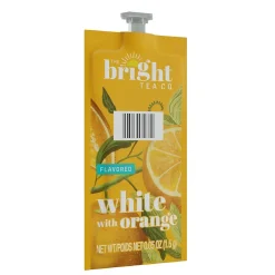 Keurig K-Cups<Bright Tea The Co. White Tea, Flavia Freshpack, 100/Carton (MDRB504)