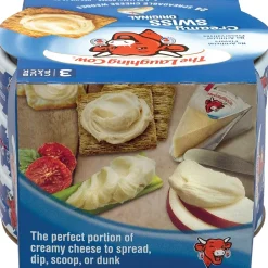 Fresh Groceries<The Laughing Cow Creamy Creamy Swiss Cheese, 3/Pack (902-00065)