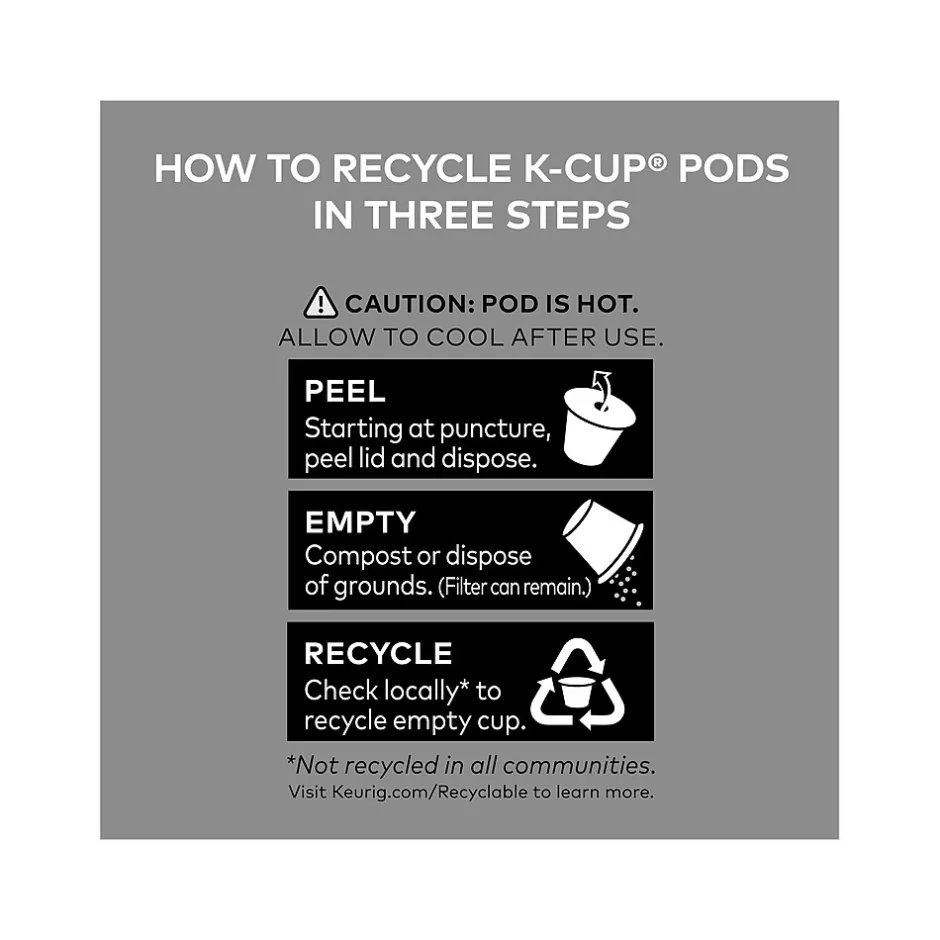 Keurig K-Cups<The Original Donut Shop Cookie Dough So Delicious Coffee Keurig® K-Cup® Pods, Light Roast, 96/Carton (5000666665CT)