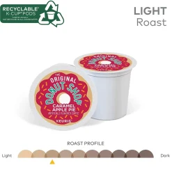 Keurig K-Cups<The Original Donut Shop Caramel Apple Pie Coffee, Keurig K-Cup Pod, Light Roast, 24/Carton (5000355500)