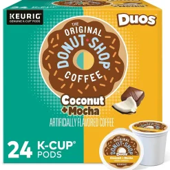Keurig K-Cups<The Original Donut Shop Coconut Mocha Coffee, Medium Roast, 0.34 oz. Keurig® K-Cup® Pods, 24/Box (6248)