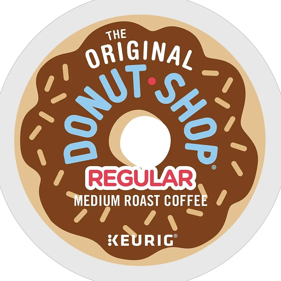 Keurig K-Cups<The Original Donut Shop Coffee Keurig® K-Cup® Pods, Medium Roast, 24/Box (60052-101)