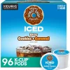 Keurig K-Cups<The Original Donut Shop Iced Duos Cookies + Caramel Iced Coffee Keurig® K-Cup® Pods, Medium Roast, 96/Carton (5000373021CT)