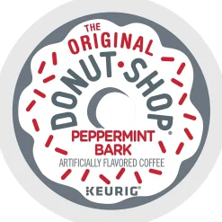 Keurig K-Cups<The Original Donut Shop Peppermint Bark Coffee Keurig® K-Cup® Pods, Light Roast, 24/Box (5000201015)
