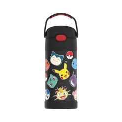 Water Bottles<Thermos FUNtainer Pokemon/Kitties/Purple Stainless Steel Vacuum-Insulated Water Bottle, Assorted Colors, 12 oz. (F4104AST6)