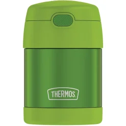 Thermos FUNtainer Stainless Steel Vacuum-Insulated Food Jar, 10-Oz., Lime (F3100LM6) Outlet