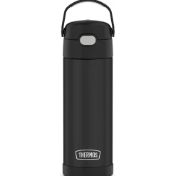 Water Bottles<Thermos FUNtainer Stainless Steel Vacuum Insulated Water Bottle, 16 oz., Black (THRF41101DB6)