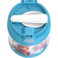 Thermos FUNtainer Stainless Steel Vacuum-Insulated Licensed Food Jar, 10-Oz., Frozen 2 (F3101FZ6) New