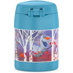 Thermos FUNtainer Stainless Steel Vacuum-Insulated Licensed Food Jar, 10-Oz., Frozen 2 (F3101FZ6) New
