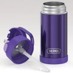 Water Bottles<Thermos FUNtainer Stainless Steel Vacuum Insulated Water Bottle, 12 oz., Purple (THRF4100PU6)