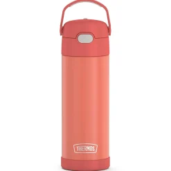 Water Bottles<Thermos FUNtainer Stainless Steel Vacuum Insulated Water Bottle, 16 oz., Apricot (THRF41101AP6)