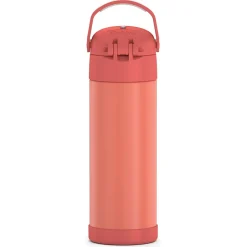 Water Bottles<Thermos FUNtainer Stainless Steel Vacuum Insulated Water Bottle, 16 oz., Apricot (THRF41101AP6)