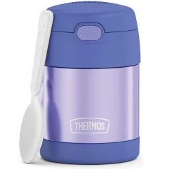 Thermos FUNtainer Stainless Steel Vacuum-Insulated Food Jar, 10-Oz., Purple (THRF3100PU6) Discount