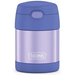 Thermos FUNtainer Stainless Steel Vacuum-Insulated Food Jar, 10-Oz., Purple (THRF3100PU6) Discount