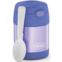 Thermos FUNtainer Stainless Steel Vacuum-Insulated Food Jar, 10-Oz., Purple (THRF3100PU6) Discount