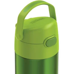 Water Bottles<Thermos FUNtainer Stainless Steel Vacuum Insulated Water Bottle, 12 oz., Lime (THRF4100LM6)
