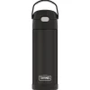 Water Bottles<Thermos FUNtainer Stainless Steel Vacuum Insulated Water Bottle, 16 oz., Black Matte (THRF41101BK6)