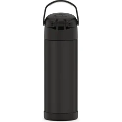 Water Bottles<Thermos FUNtainer Stainless Steel Vacuum Insulated Water Bottle, 16 oz., Black Matte (THRF41101BK6)