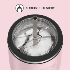 Thermos Icon Stainless Steel Vacuum Insulated, 24 oz., Sunset Pink, (THRIS1112SP4)