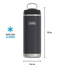 Water Bottles<Thermos Icon Stainless Steel Vacuum Insulated Water Bottle, 32 oz., Granite, (THRIS2332GT4)