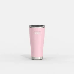 Thermos Icon Stainless Steel Vacuum Insulated Tumbler with Slide Lock, 24 oz., Sunset Pink (IS1122SP4)