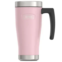 Thermos Icon Stainless Steel Travel Mug, 16 oz., Sunset Pink, (THRIS1002SP4)