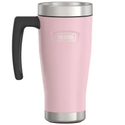 Thermos Icon Stainless Steel Travel Mug, 16 oz., Sunset Pink, (THRIS1002SP4)