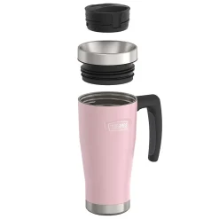 Thermos Icon Stainless Steel Travel Mug, 16 oz., Sunset Pink, (THRIS1002SP4)