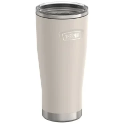 Thermos Icon Stainless Steel Vacuum Insulated Tumbler with Slide Lock, 24 oz., Sandstone (IS1122SN4)