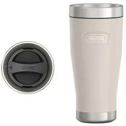 Thermos Icon Stainless Steel Vacuum Insulated, 16 oz., Sandstone, (THRIS1012SN4)